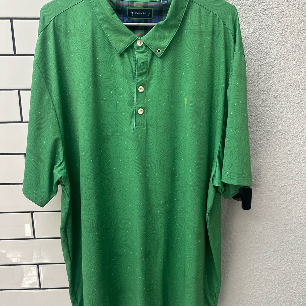 William Murray Golf “Reading Greens” Polo Shirt 3XL